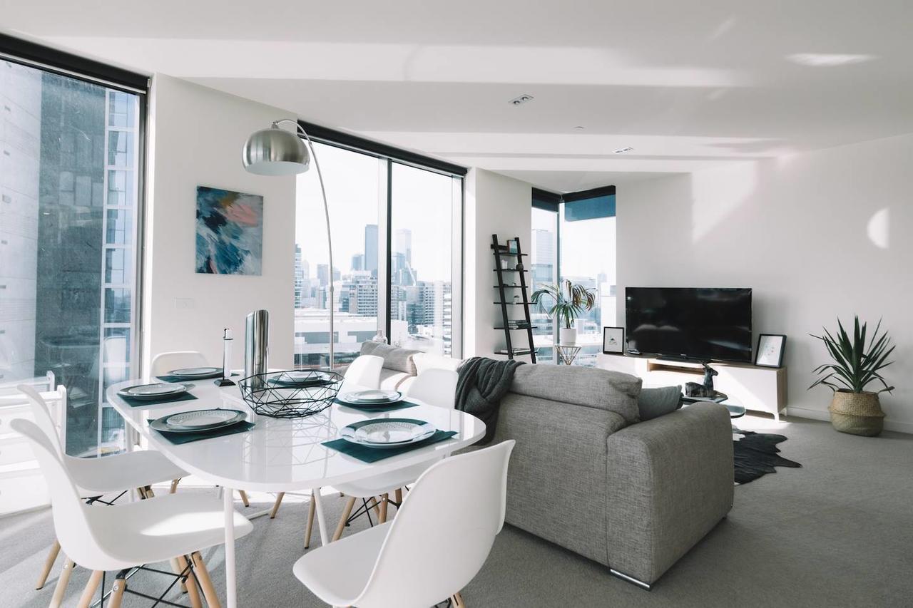 Experience Waterfront Luxury With Views Lejlighed Melbourne Eksteriør billede